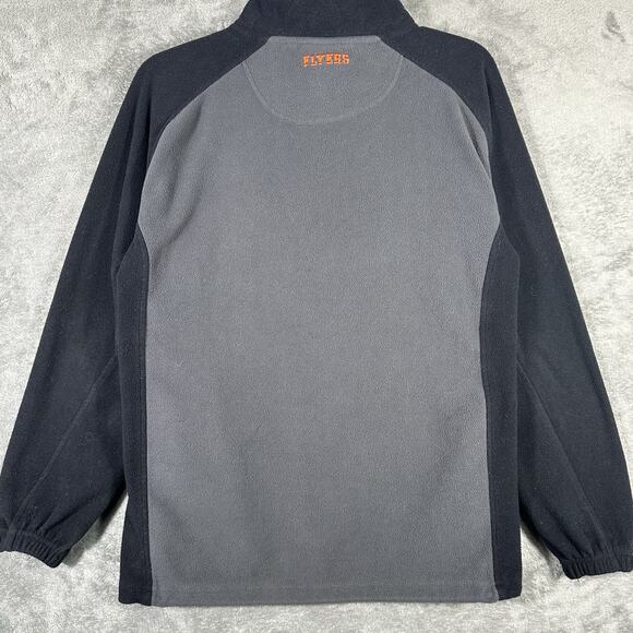 NHL Philadelphia Flyers Jacket Men's S Full Zip Fleece Logo Embroidered Gray - Picture 7 of 8